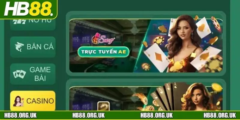 Live Casino là một sảnh cược cung cấp phiên bản game bài online