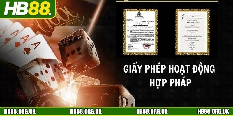 Vai trò của giấy phép hoạt động đối với nhà cái HB88